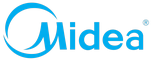 Логотип фирмы Midea в Назрани